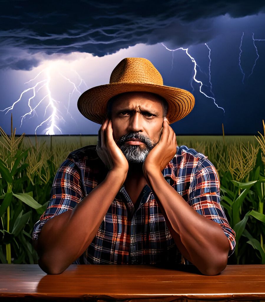 Agricultor com Dívidas Rurais