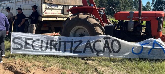 Protestos de Agricultores no RS: A Recuperação Judicial e a recuperação das máquinas